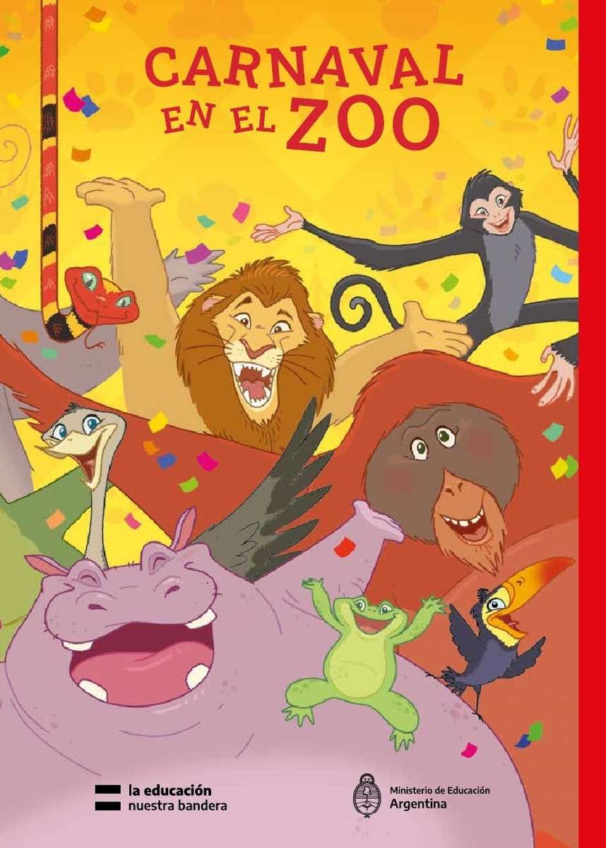 karnawał w zoo puzzle online