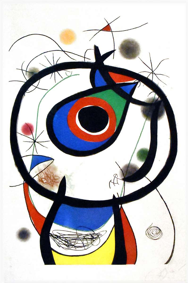 Galatea-Miró puzzle online