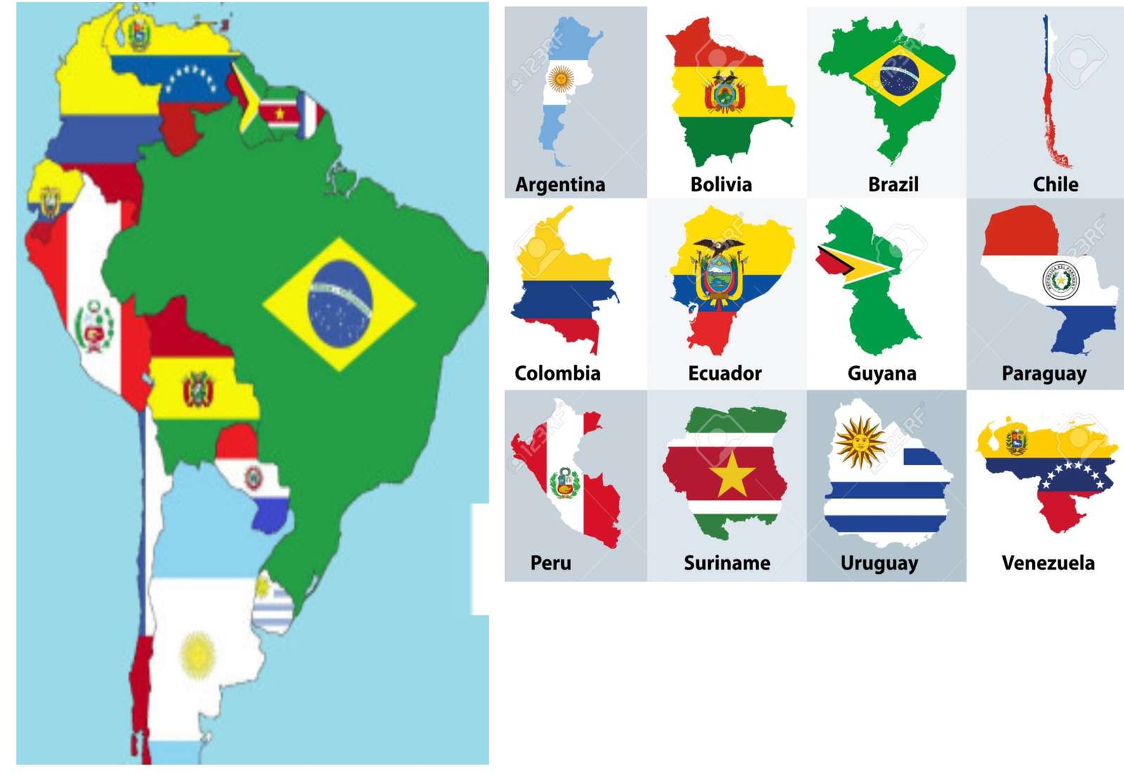 zagadka Ameryki Południowej puzzle online