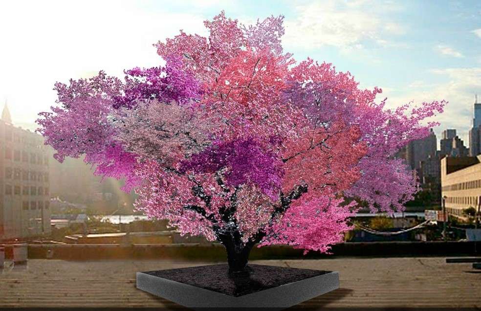 Po Prostu Kolorowe Drzewo puzzle online