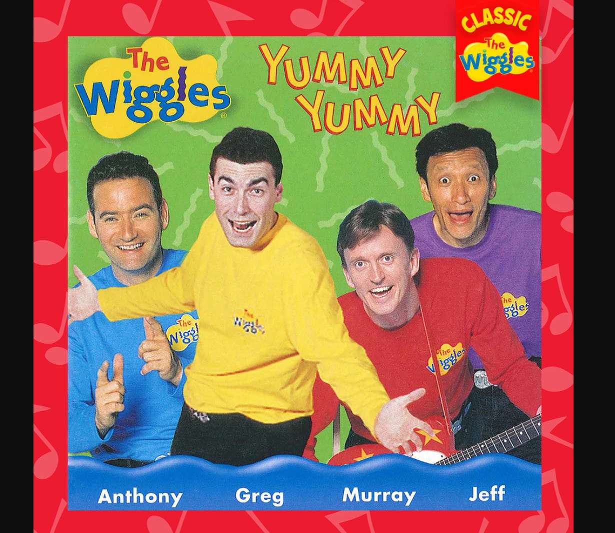 Wiggles Yummy Yummy Album 1998 puzzle online