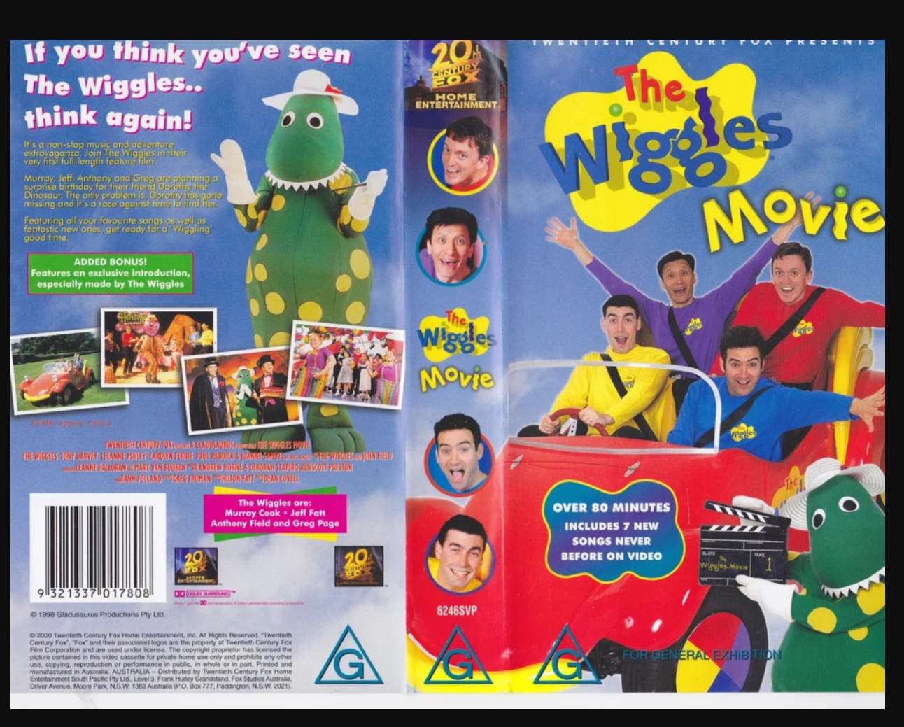 Wiggles Film VHS 1998, pierwsza wersja puzzle online