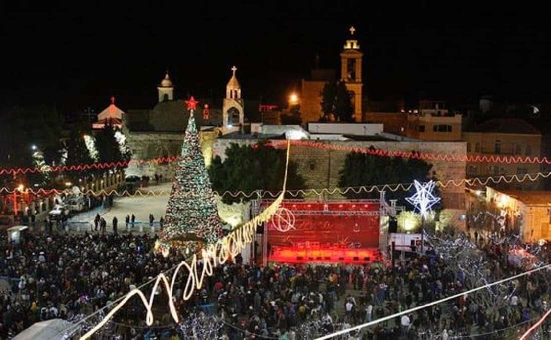 Miasto Betlejem na Boże Narodzenie puzzle online