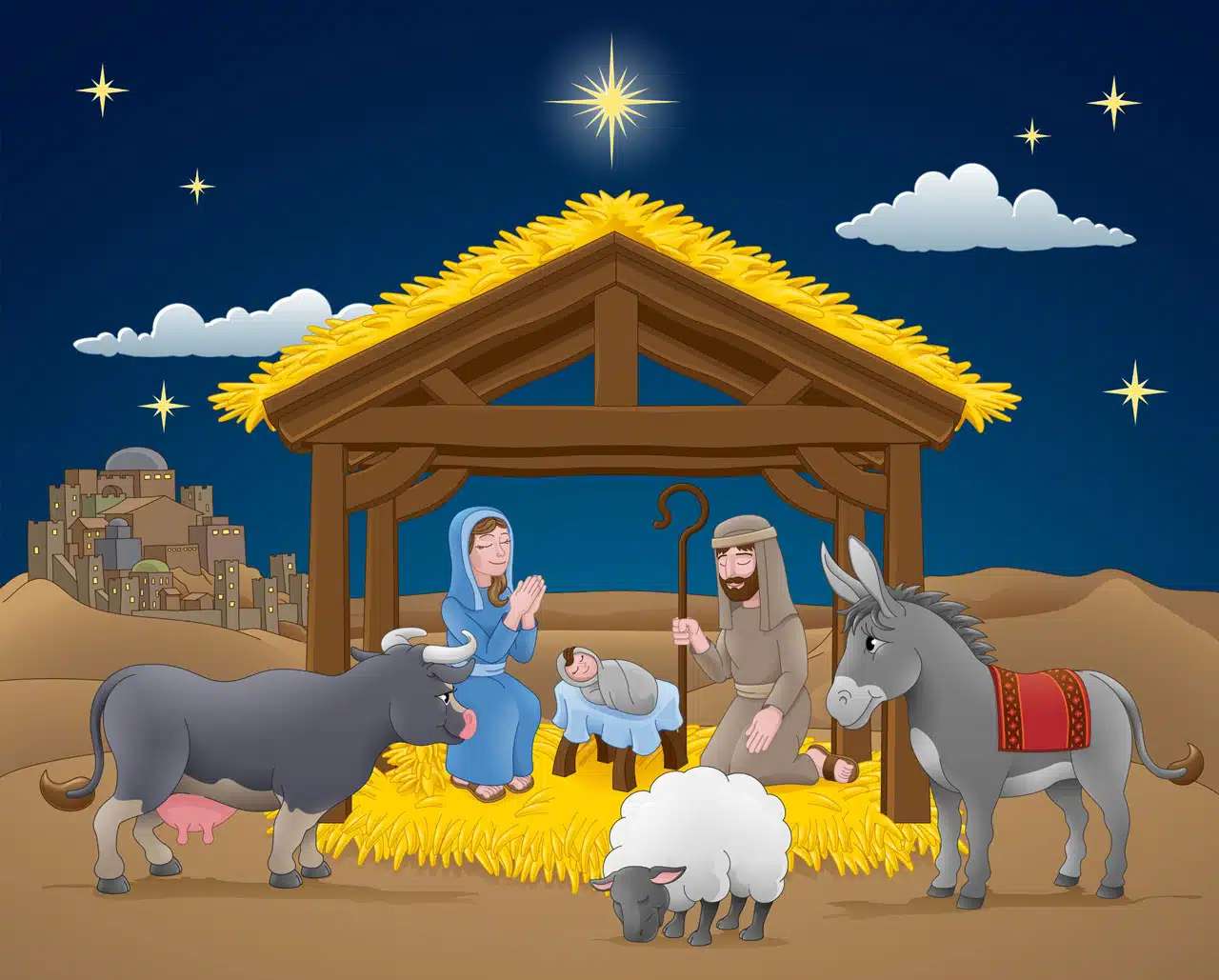 Boże Narodzenie Dzieciątko Jezus puzzle online
