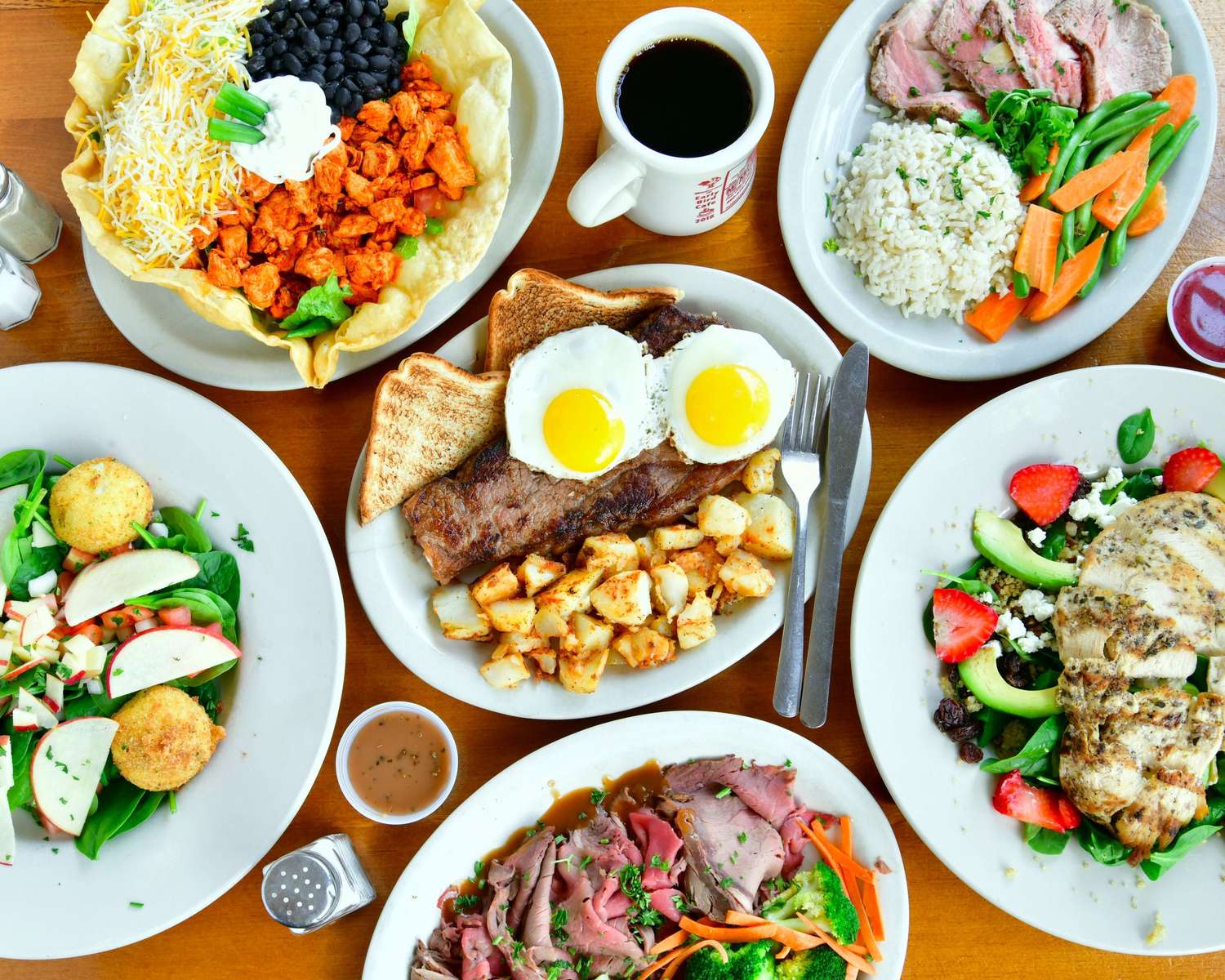 Jedzenie w stylu obiadowym puzzle online