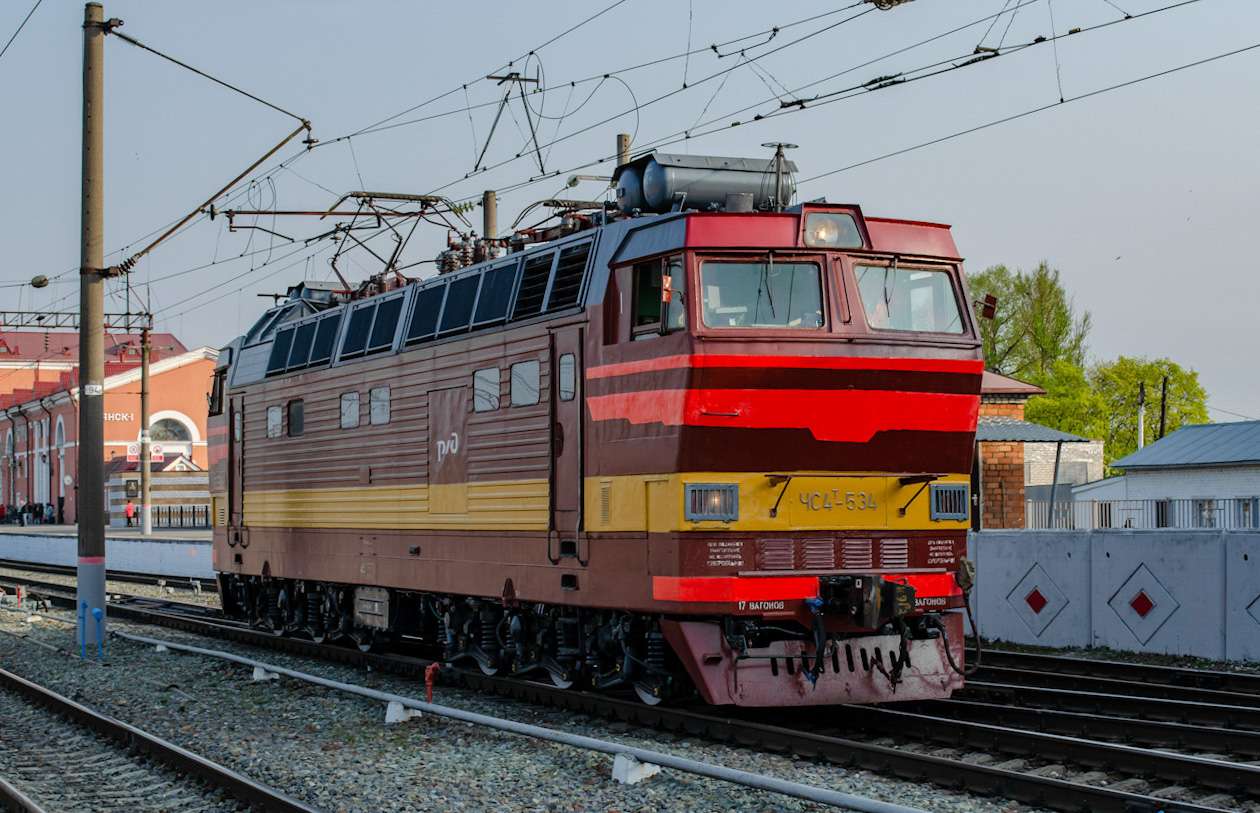 lokomotywa elektryczna ChS4 puzzle online
