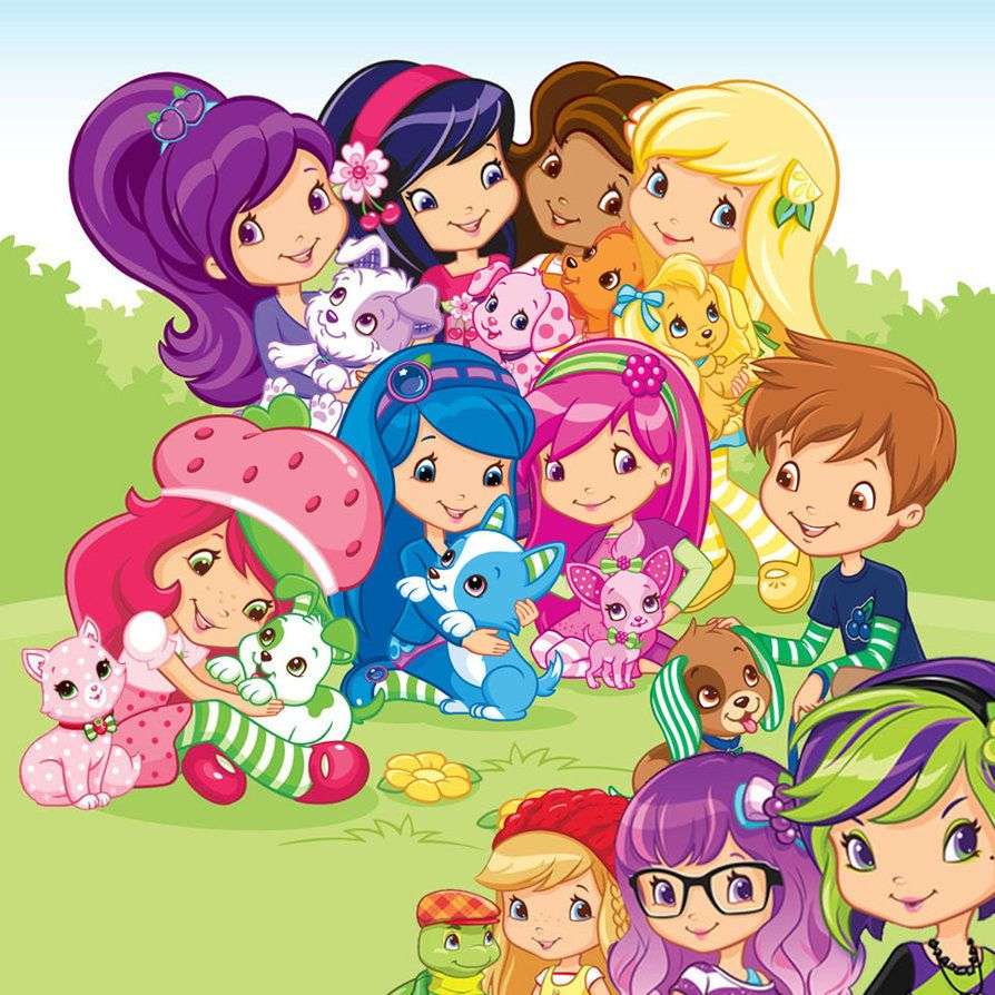 Full List Of Strawberry Shortcake Characters puzzle online