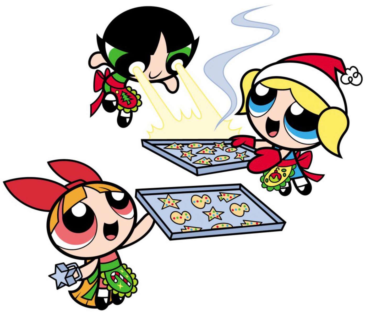 Ciastka świąteczne! ❤️❤️❤️❤️❤️❤️ puzzle online