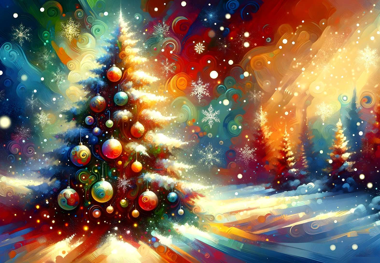 Magia Świąt Bożego Narodzenia puzzle online