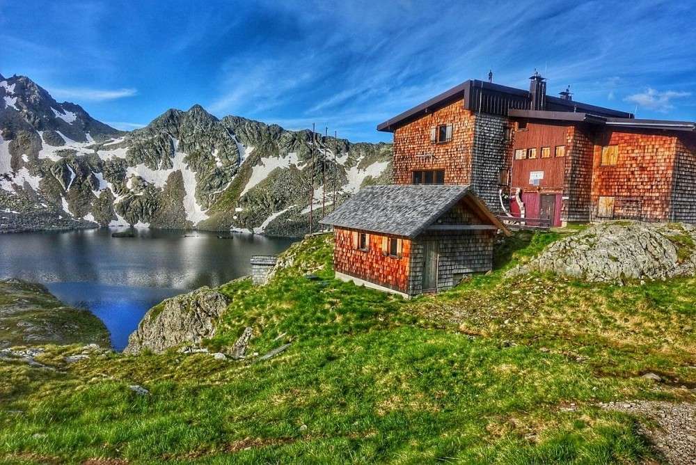 Schroniska górskie w Austrii puzzle online