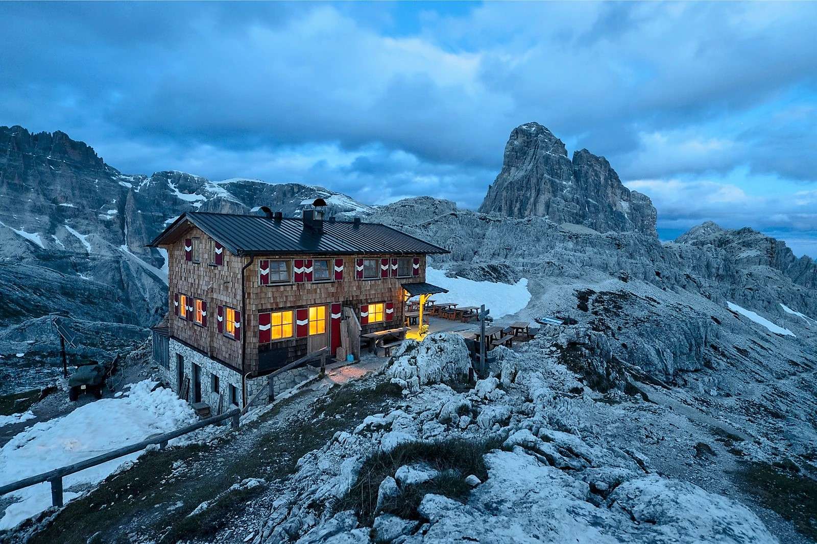 Schronisko górskie w Austrii puzzle online