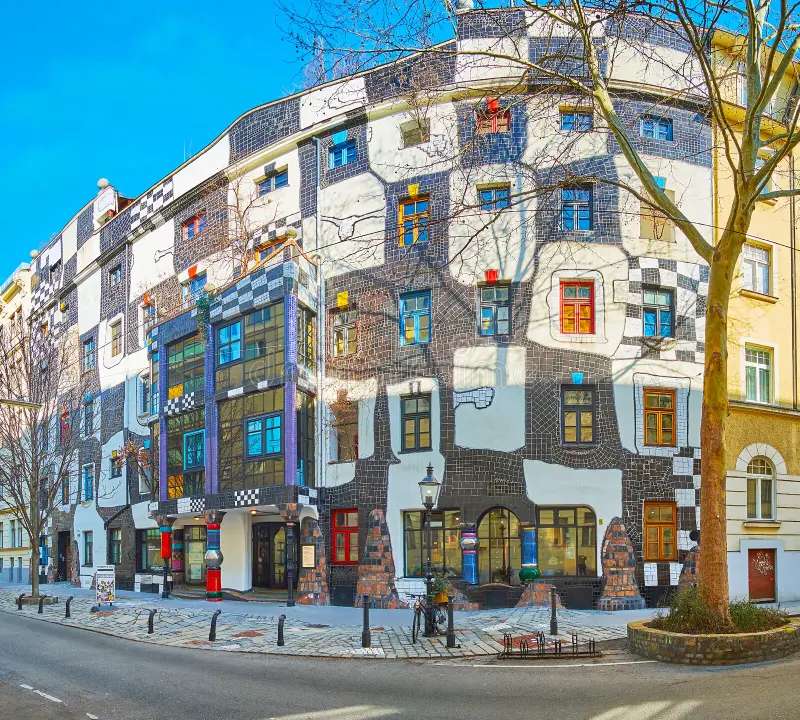 Wiedeń Dom Hundertwassera Dolna Austria puzzle online