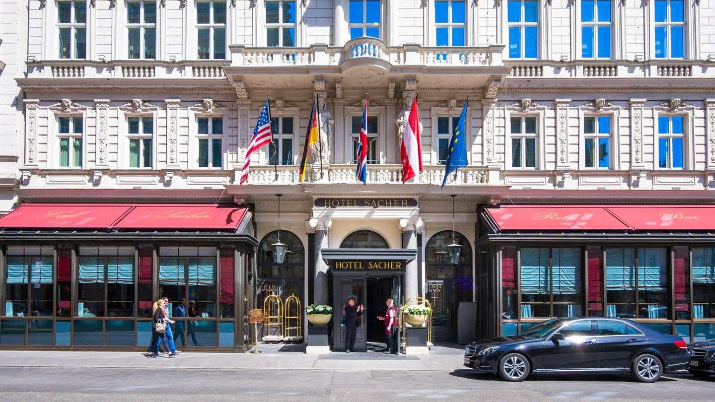 Wiedeń Hotel Sacher Dolna Austria puzzle online