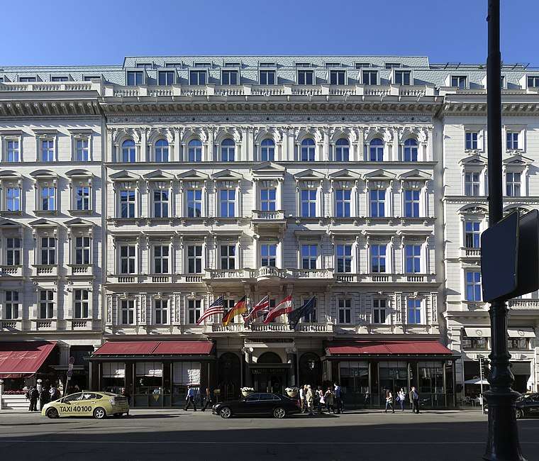 Wiedeń Hotel Sacher Dolna Austria puzzle online