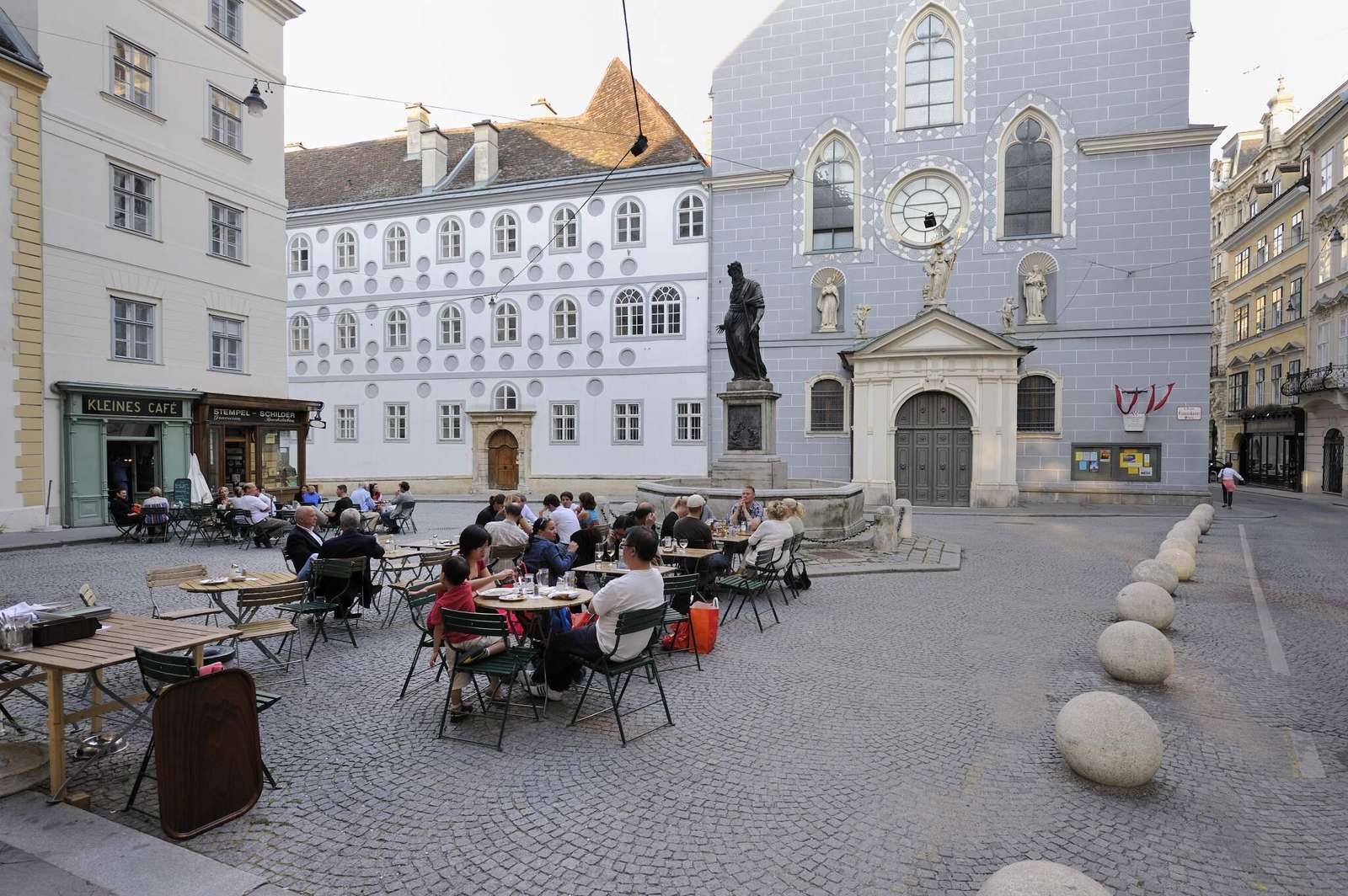 Wiedeń Franziskanerplatz Dolna Austria puzzle online