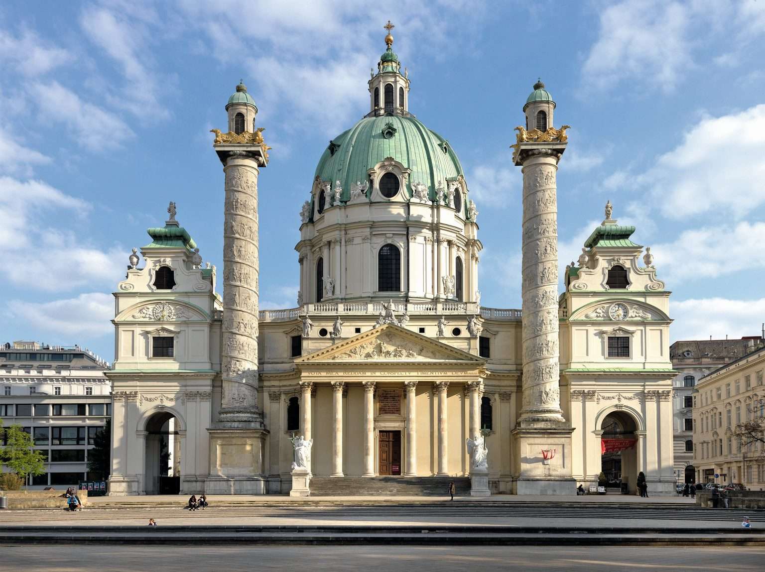 Wiedeń Karlskirche Dolna Austria puzzle online