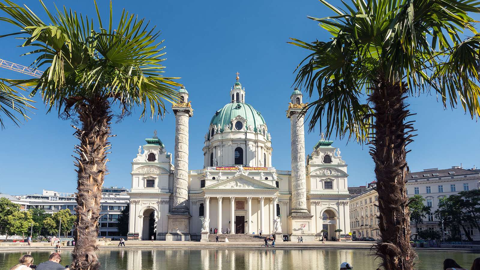 Wiedeń Karlskirche Dolna Austria puzzle online