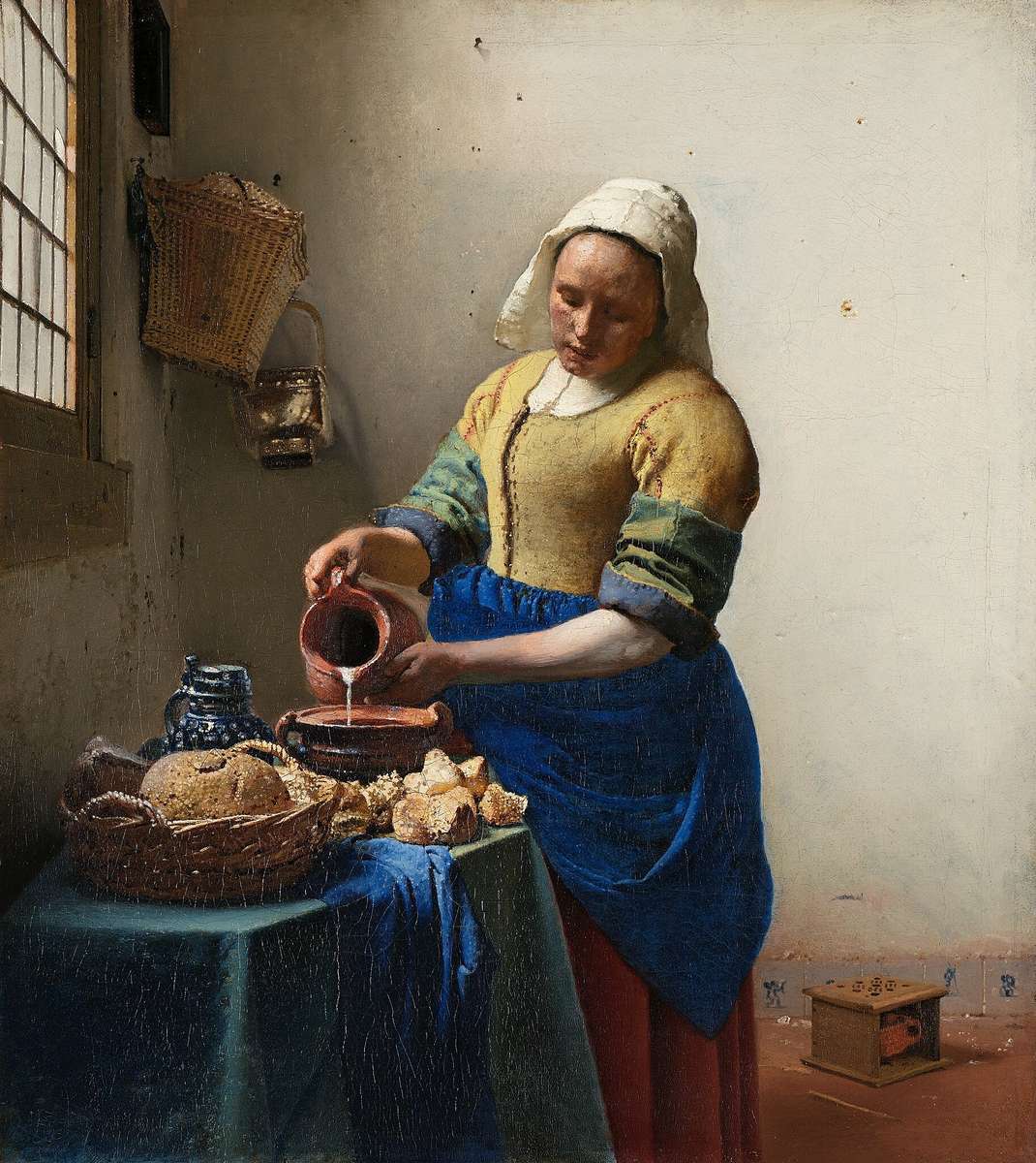Ubijanie mleka Vermeer puzzle online