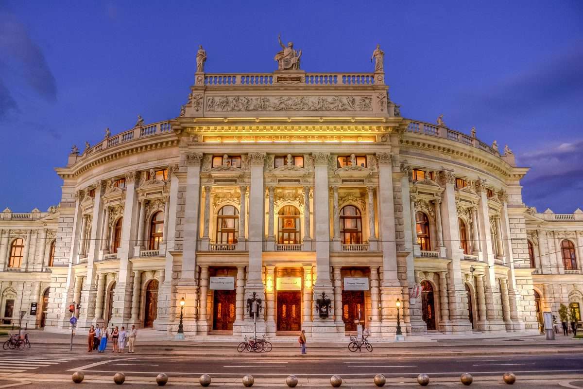 Wiedeń Burgtheater Dolna Austria puzzle online