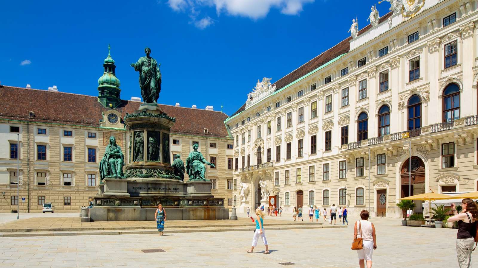 Wiedeń Hofburg Dolna Austria puzzle online