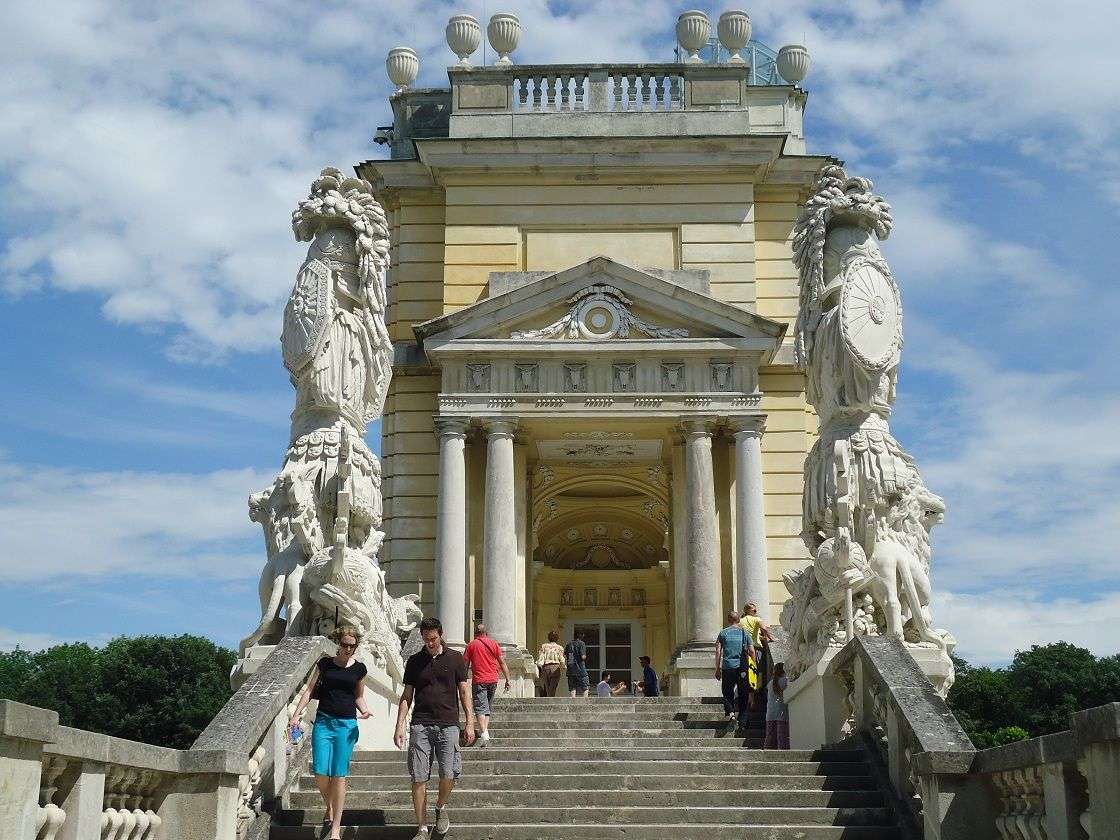 Wiedeń Palace Park Gloriette Dolna Austria puzzle online