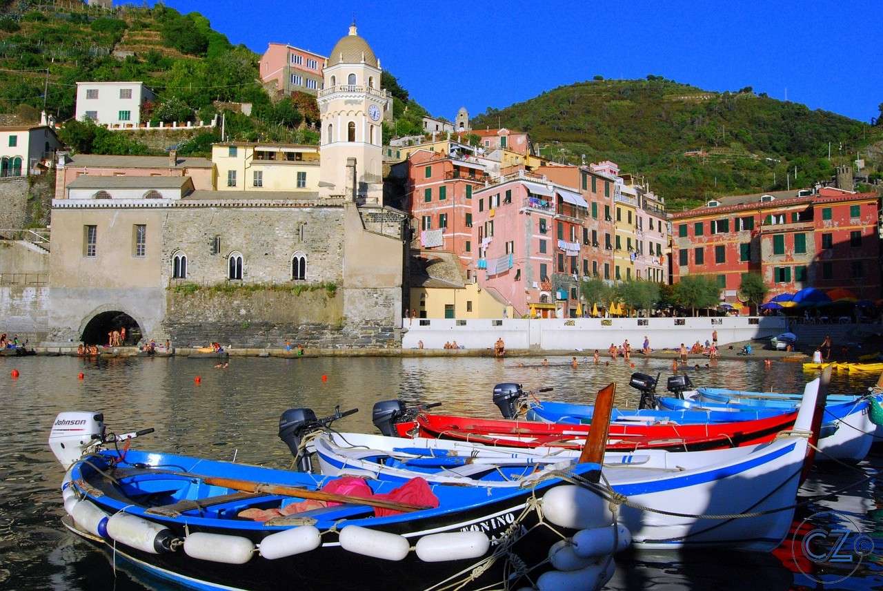 Włochy, łodzie puzzle online