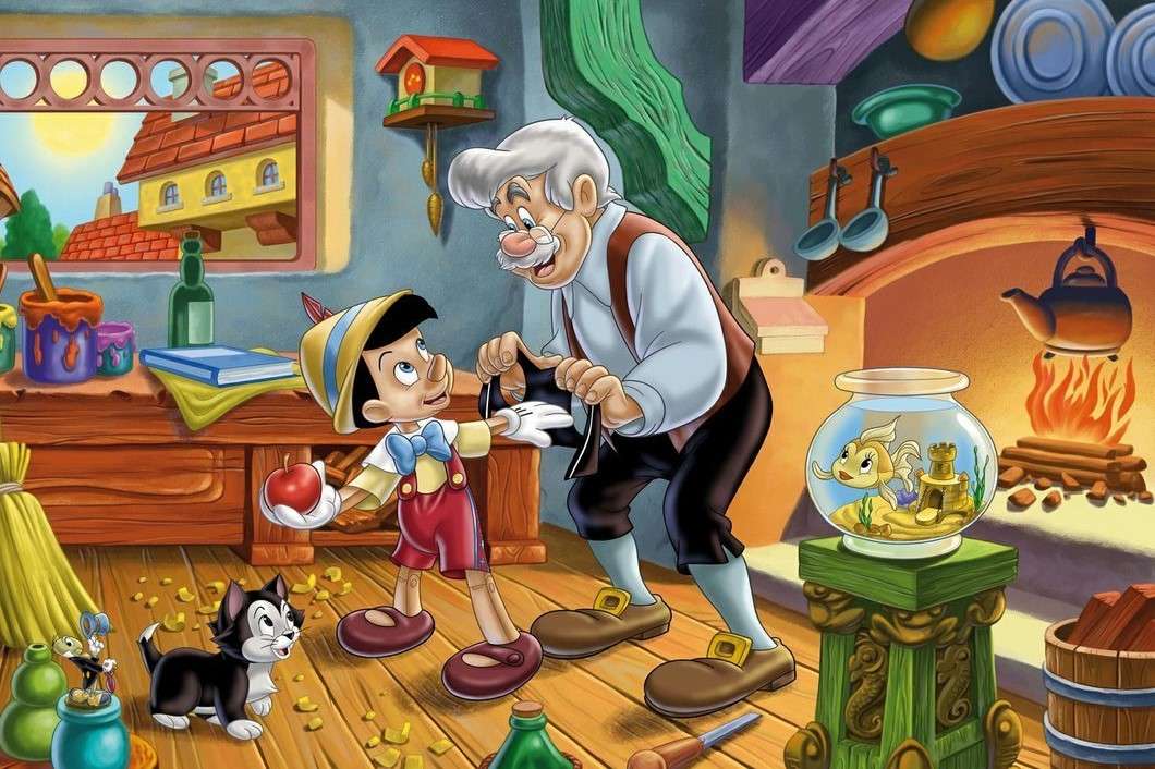 Pinokio, puzzle online