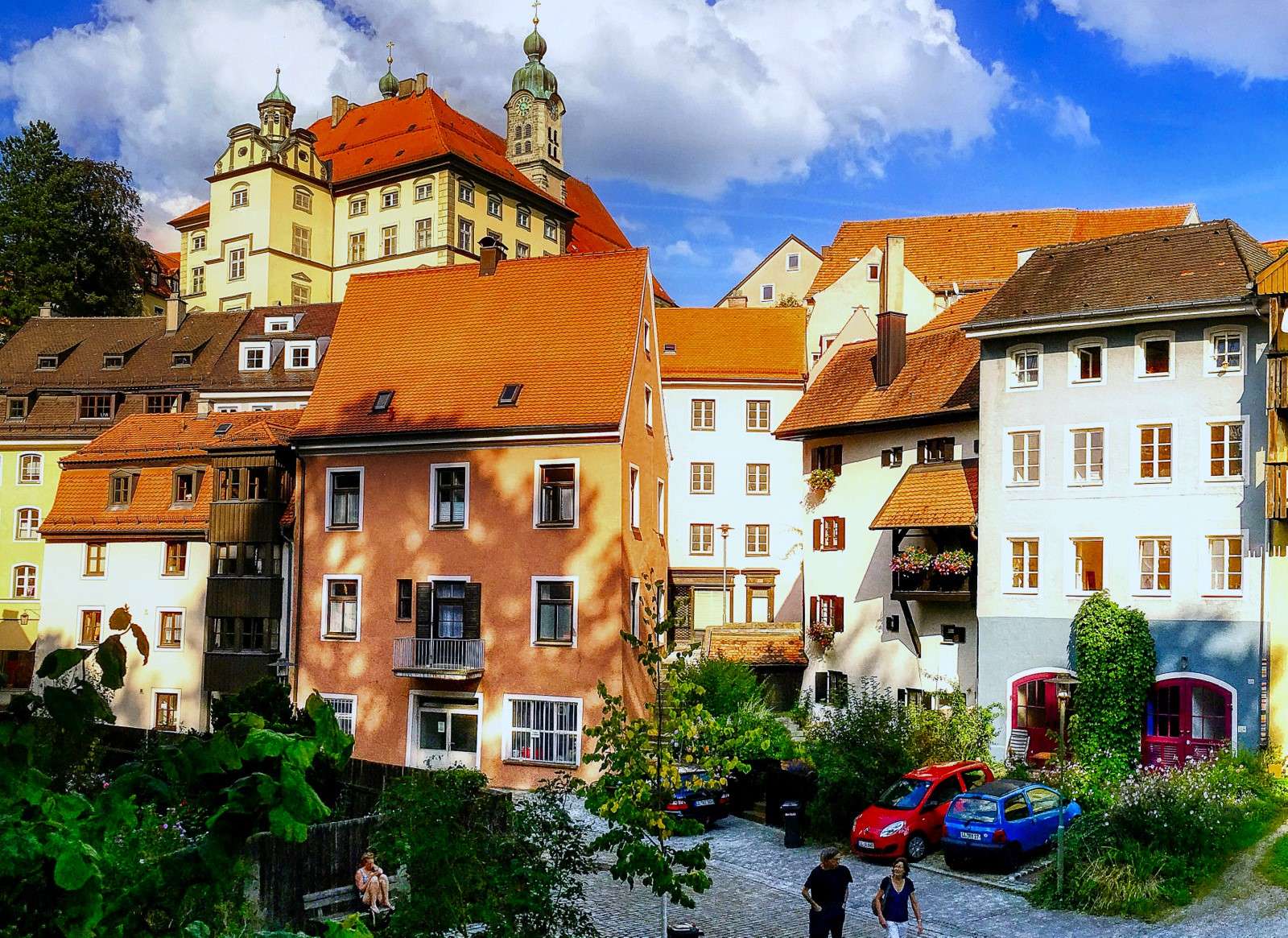 Landsberg - urocze miasteczko w Bawarii puzzle online