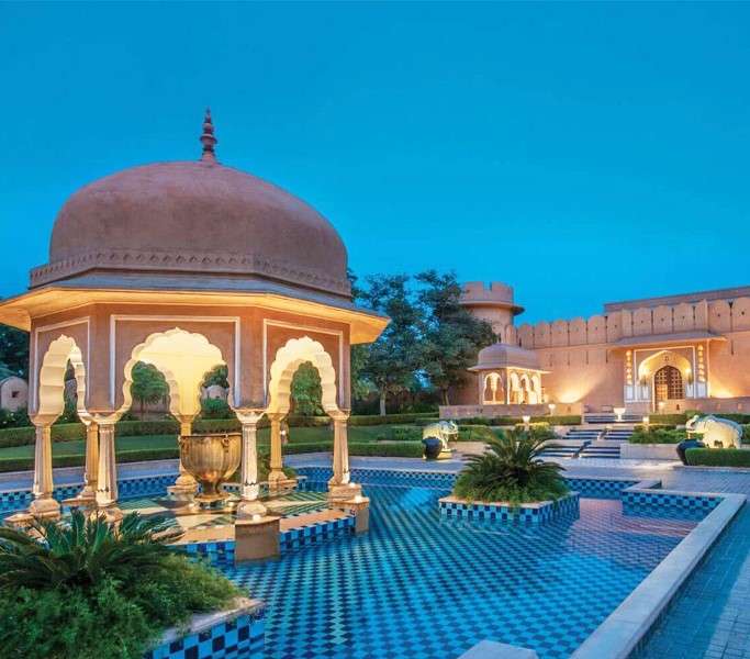 Luksusowy hotel w Indiach puzzle online