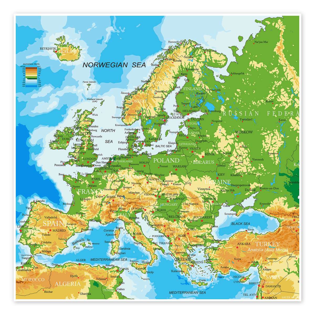 Zagadka Geografia puzzle online