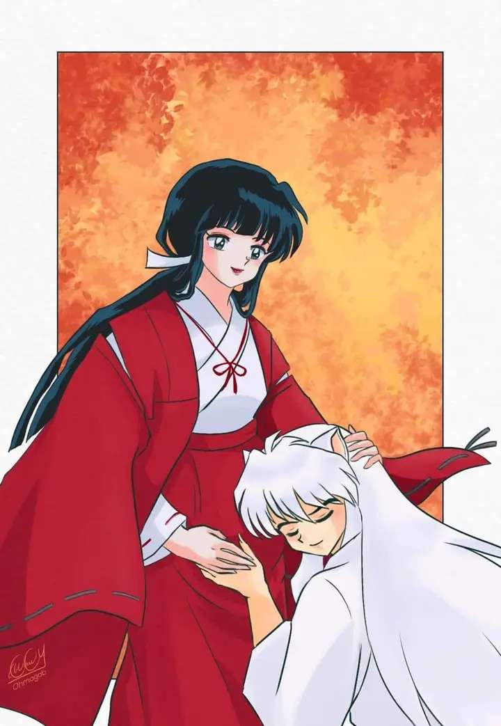 INU Yasha Kikyo puzzle online