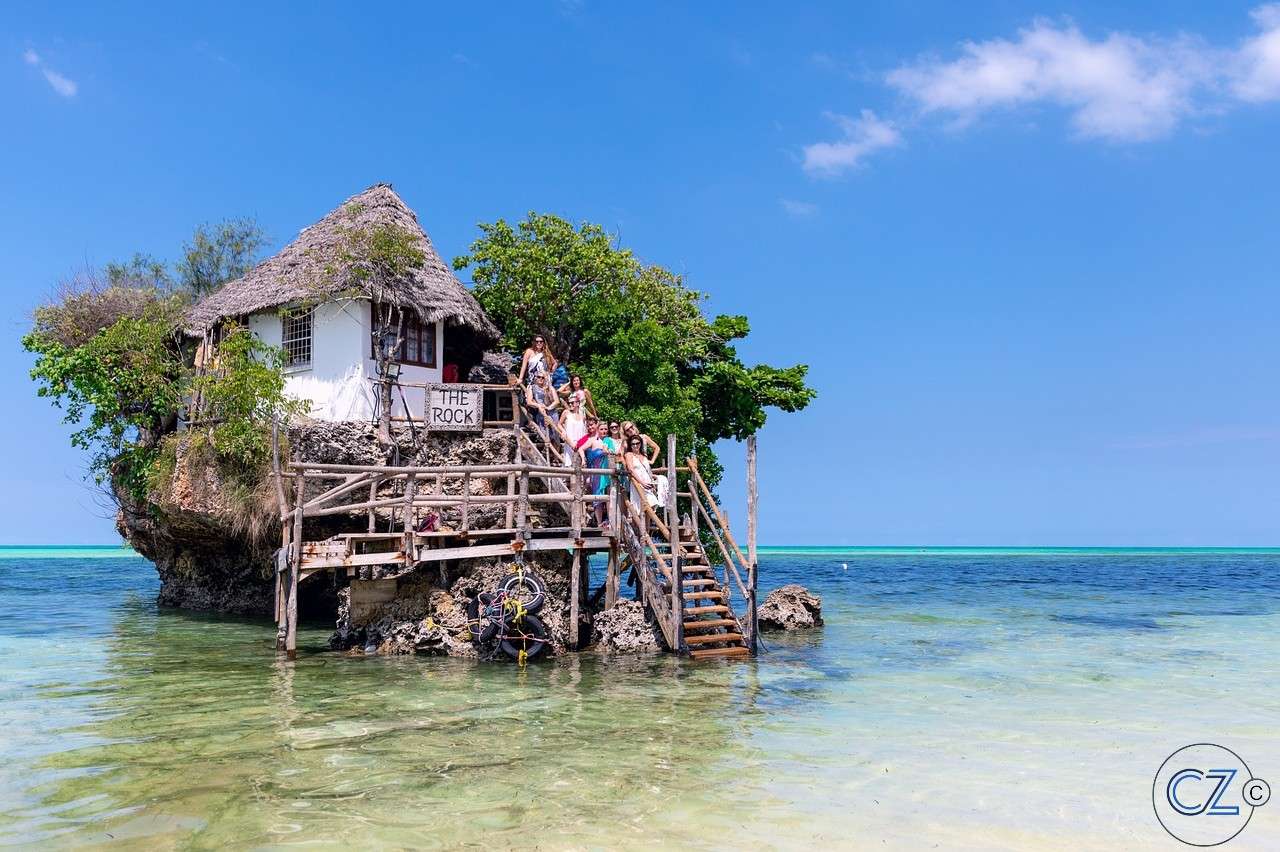 Wyspa, Ocean, Zanzibar puzzle online