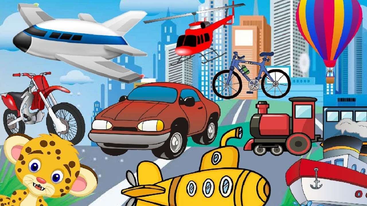 Środki transportu puzzle online