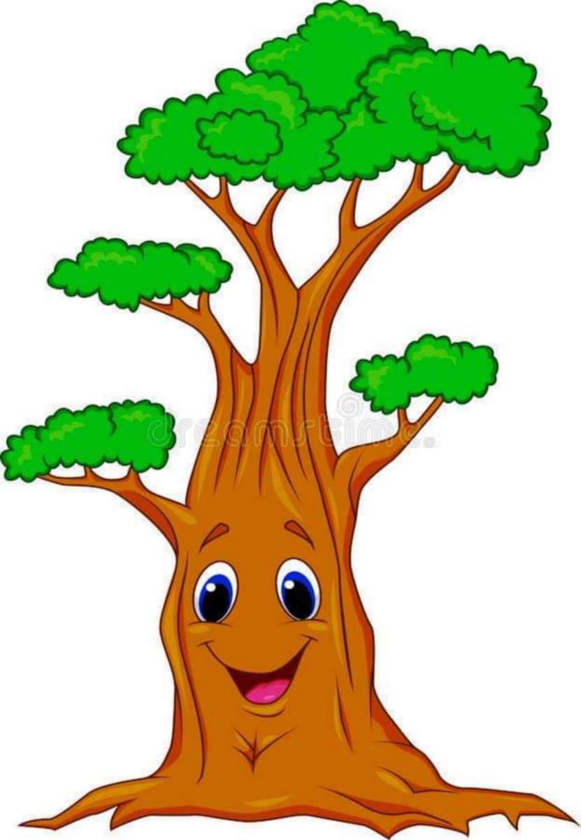 Uśmiechnięte drzewo puzzle online