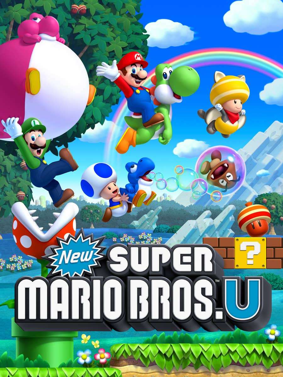 Nowy Super Mario Bros U puzzle online
