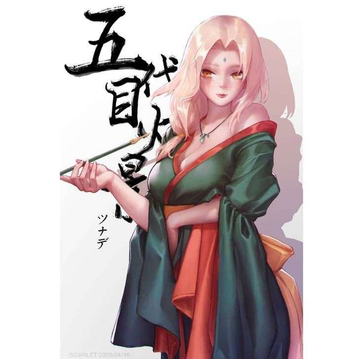 Tsunade Senju puzzle online