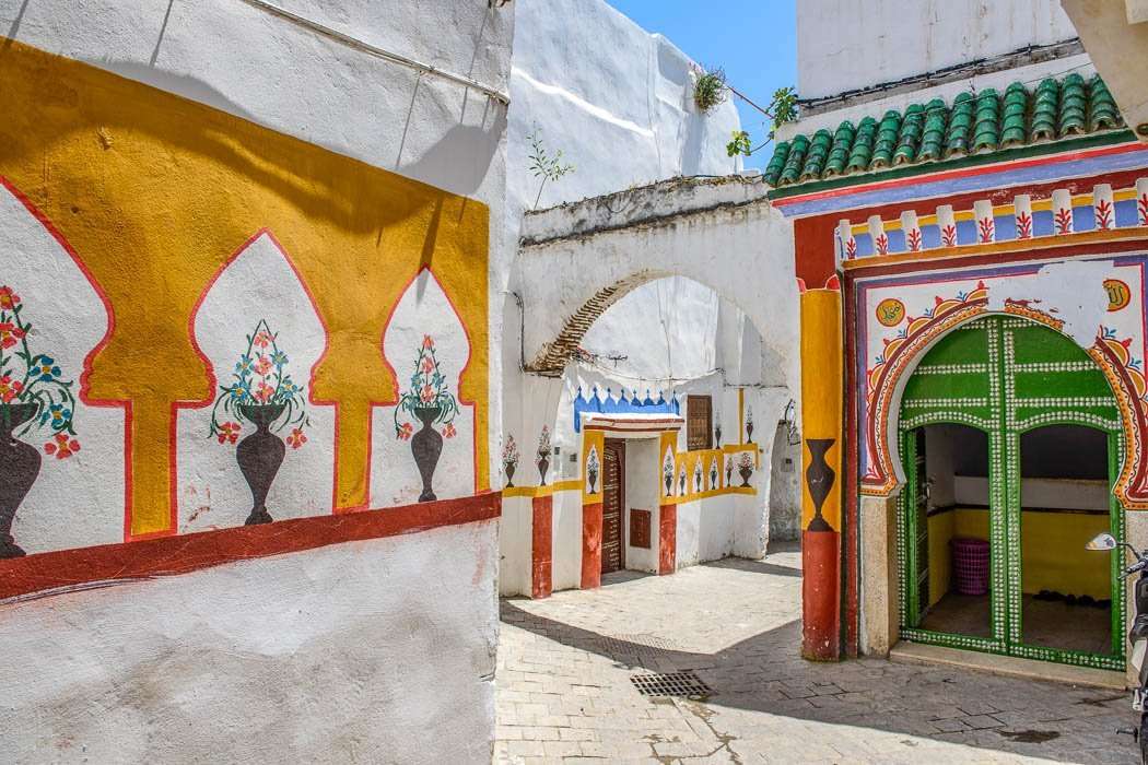 Tetouan w Maroku w Afryce puzzle online