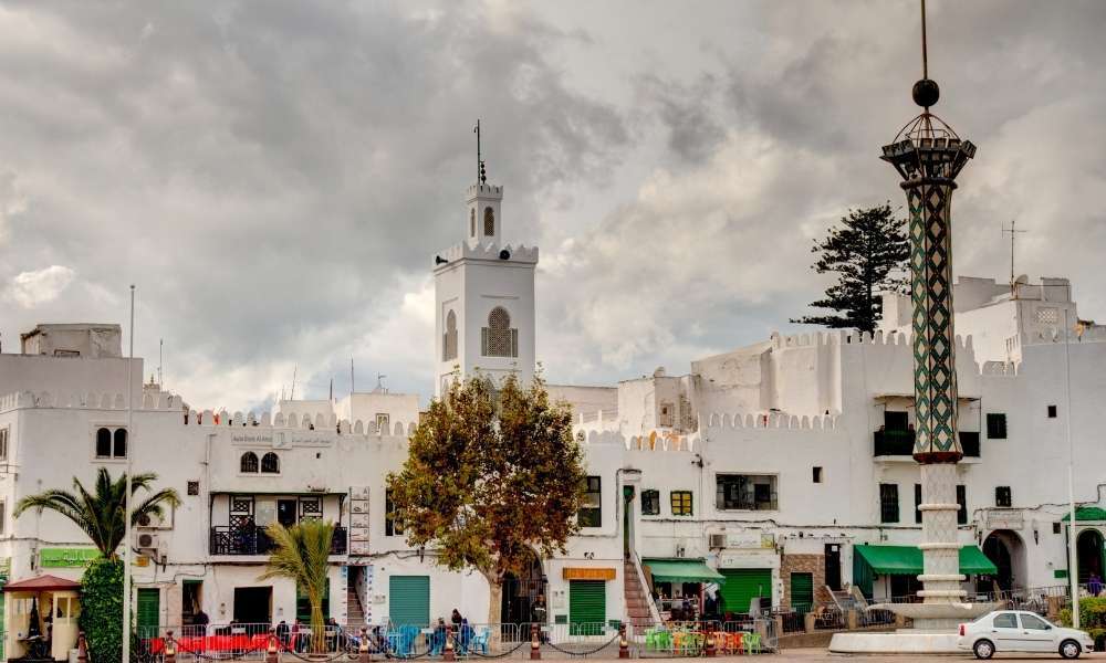 Tetouan w Maroku w Afryce puzzle online