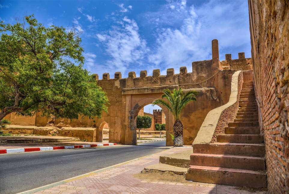 Taroudant w Maroku w Afryce puzzle online