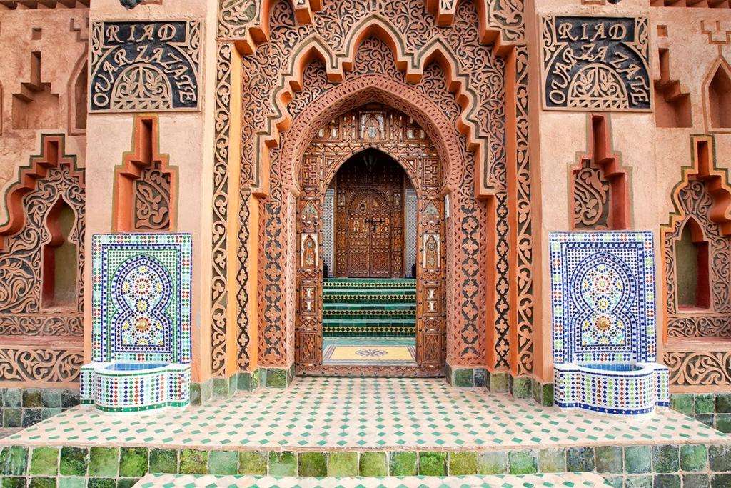 Ouarzazate w Maroku w Afryce puzzle online