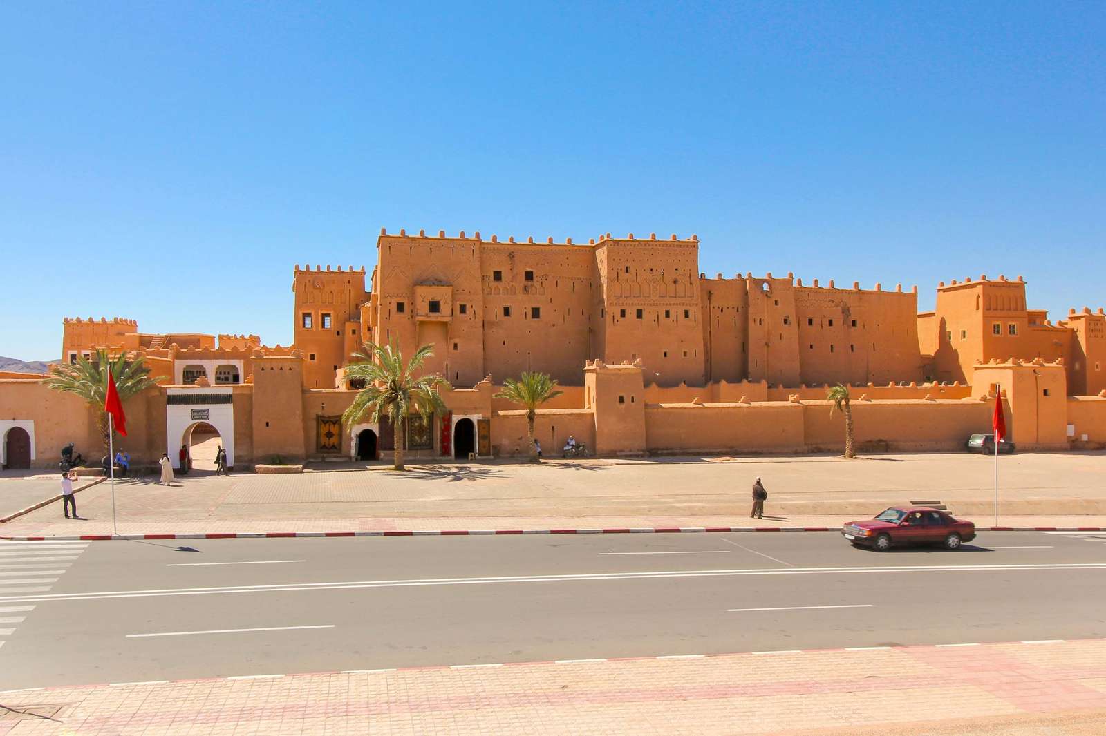 Ouarzazate w Maroku w Afryce puzzle online