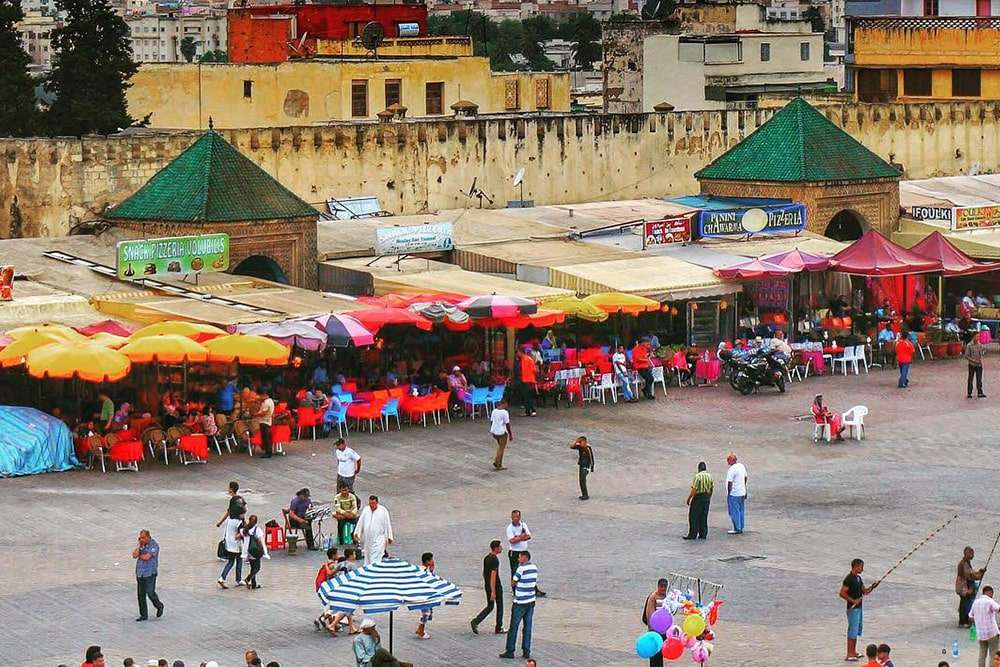 Meknes w Maroku w Afryce puzzle online