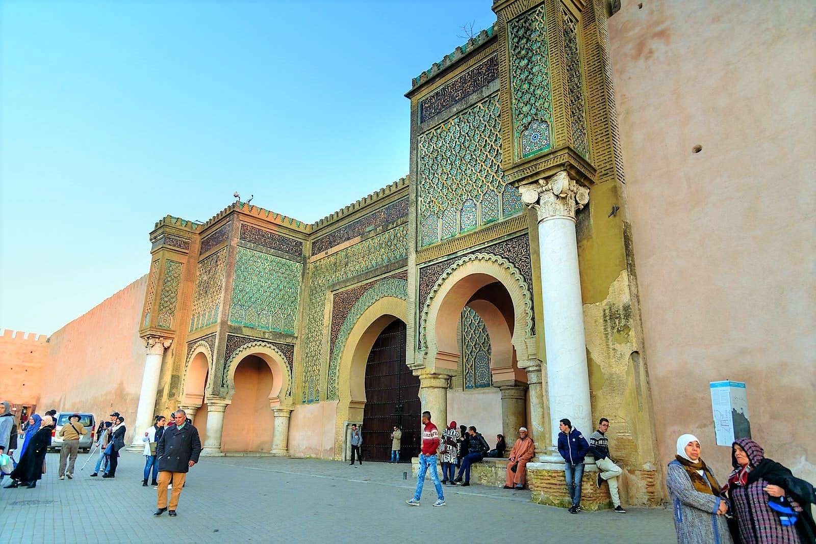 Meknes w Maroku w Afryce puzzle online