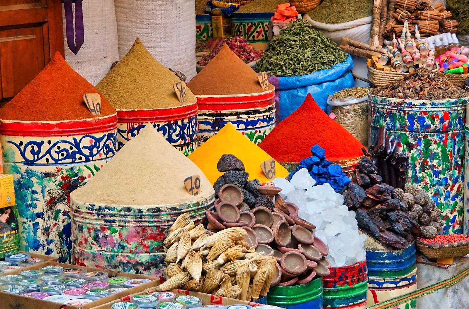 Marakesz w Maroku w Afryce puzzle online