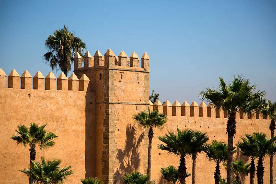 Rabat w Maroku w Afryce puzzle online