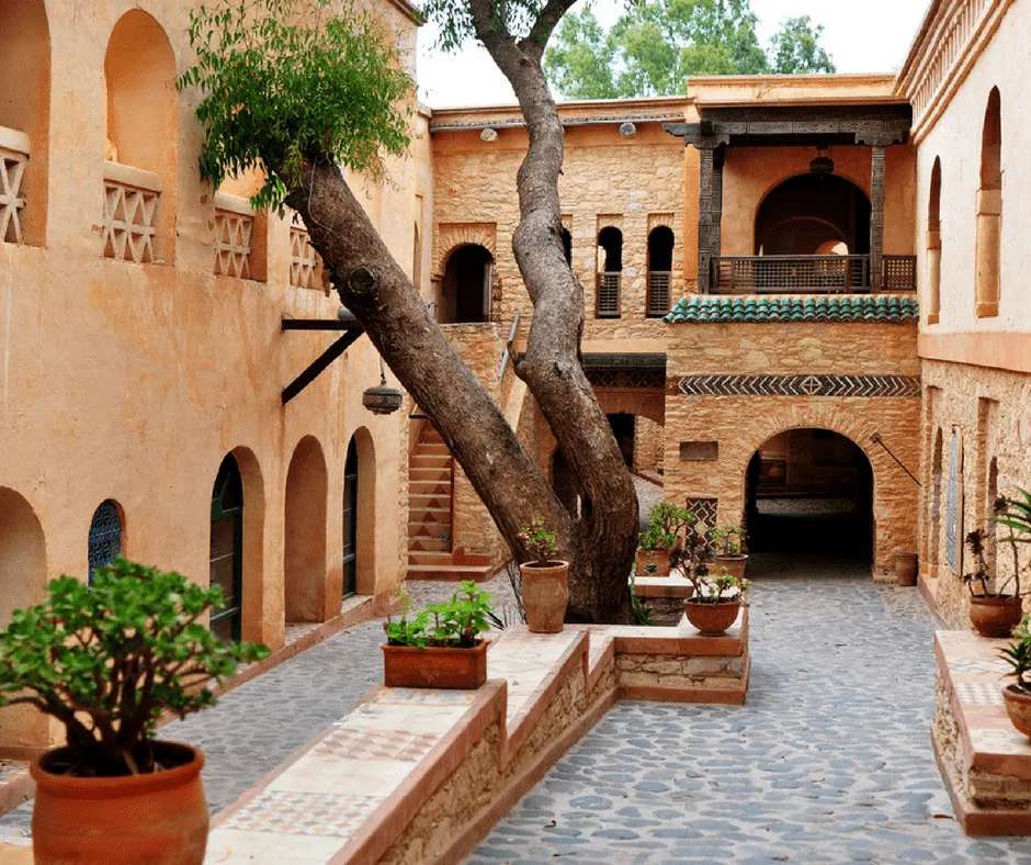 Agadir w Maroku w Afryce puzzle online