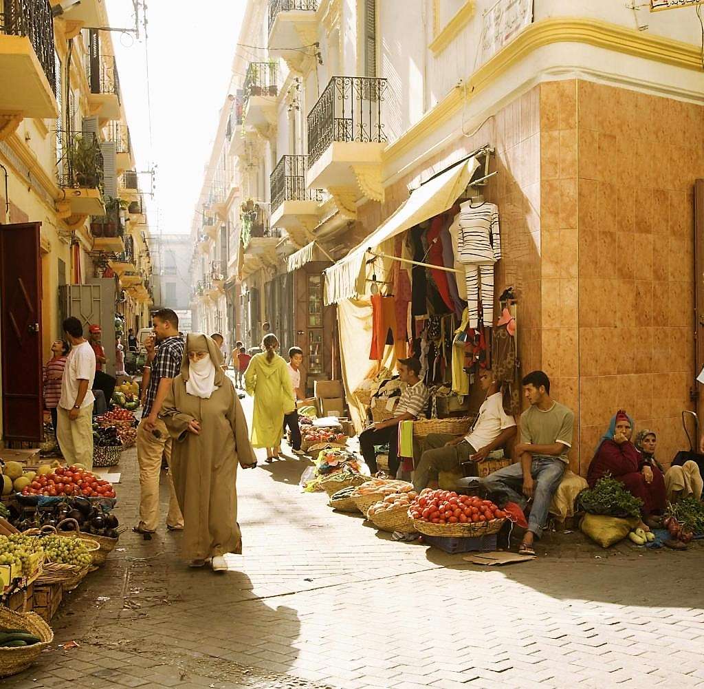 Tanger w Maroku w Afryce puzzle online