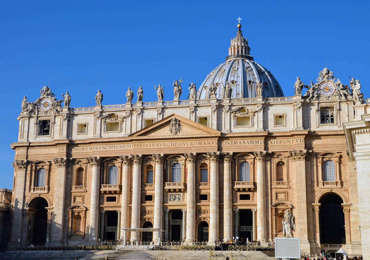 Papieska Bazylika Świętego Piotra w Watykanie puzzle online