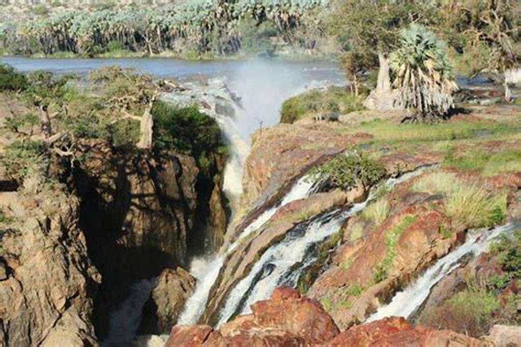 Wodospady w Namibii puzzle online