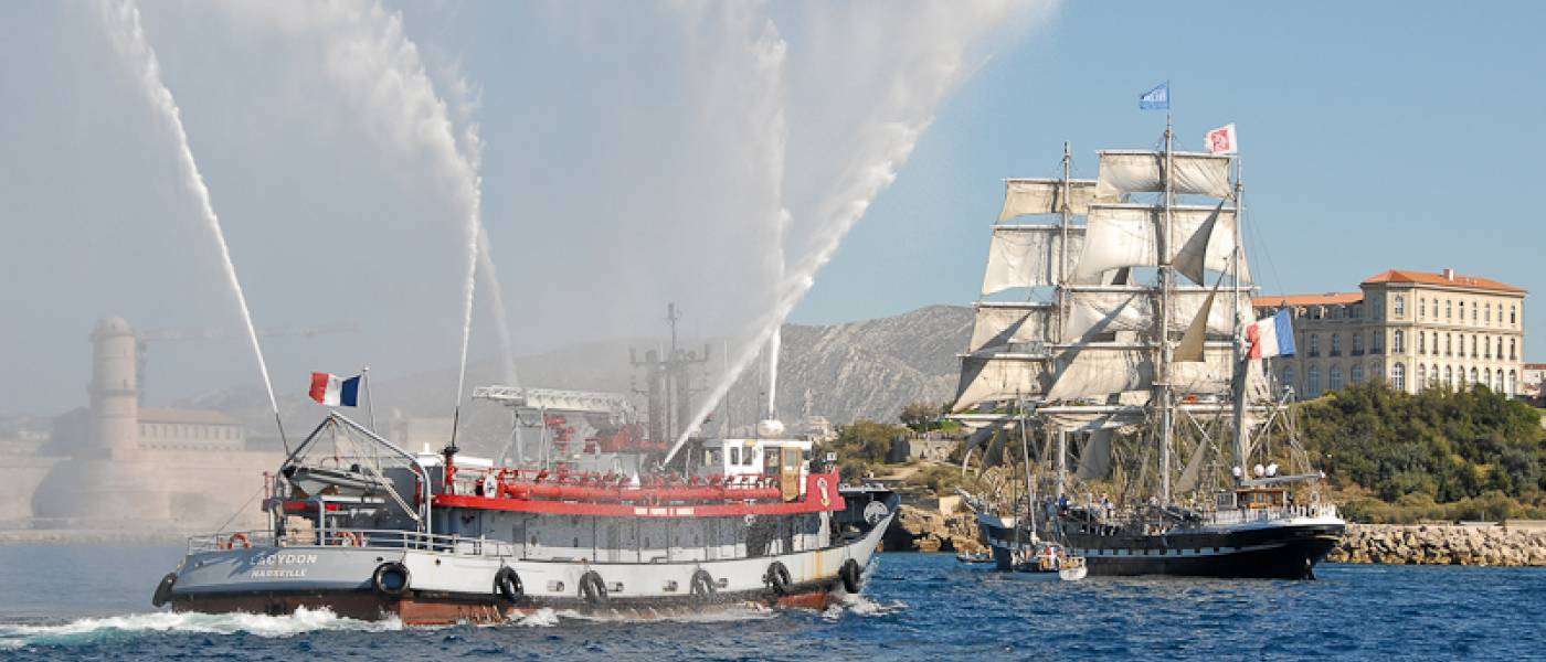 Le Lacydon déploie les grandes eaux pour le Belem puzzle online